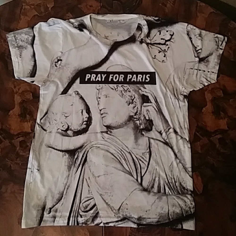 Pray For Paris tee